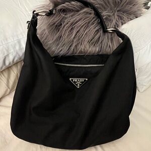 Authentic Prada nylon Hobo bag